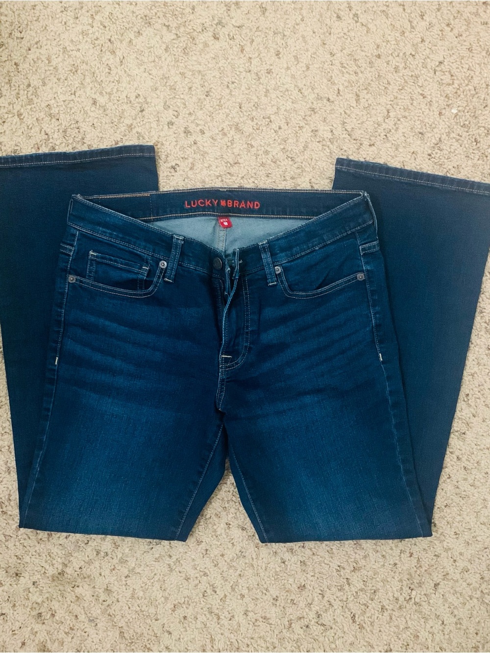 Lucky Brand Dark Blue Bootcut Jeans